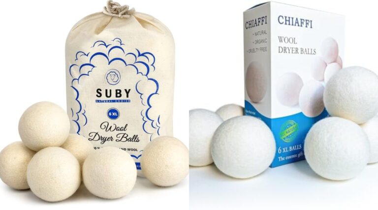 Wool Balls Instead of Dryer Sheets