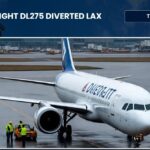 delta flight dl275 diverted lax