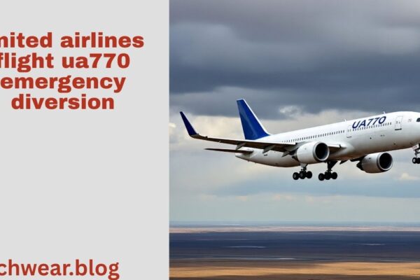 united airlines flight ua770 emergency diversion