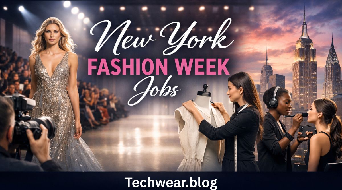 New York Fashion Week Jobs.